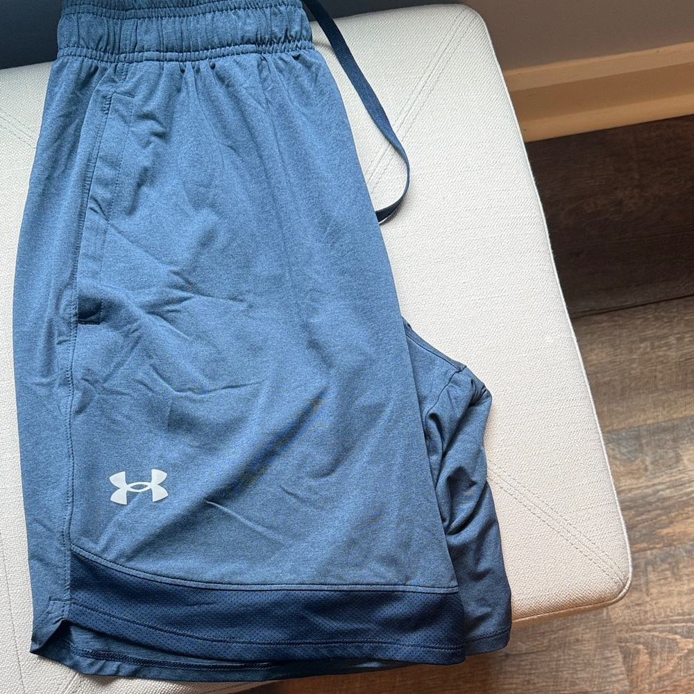Under Armour Men's Athletic Navy Shorts